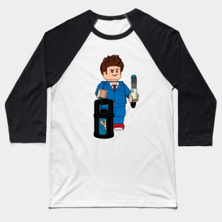 Lego Tenth Doctor Baseball T-Shirt